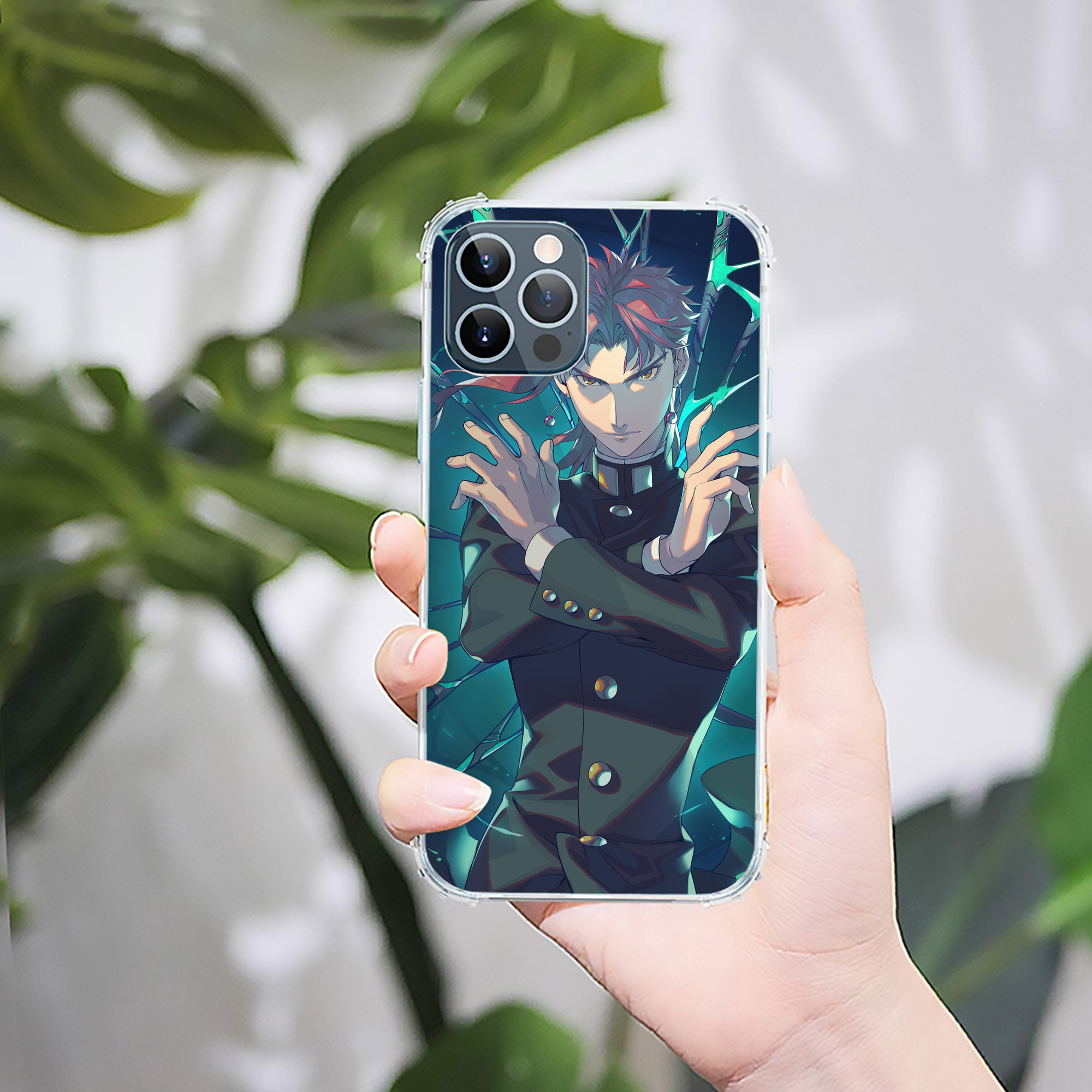 （画像用） ジョジョの奇妙な冒険 JoJo's Bizarre Adventure 【iPhone 12シリーズ対応】透明スマホケース（クリアソフトケース）